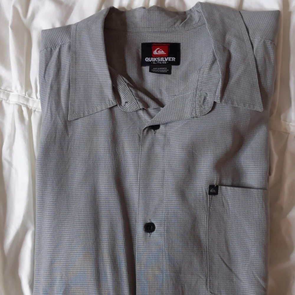 Quicksilver Button Down